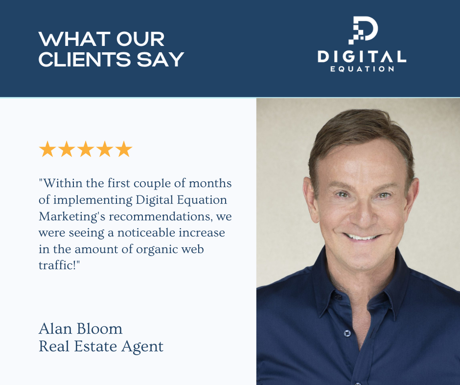 successful website design for real estate agent