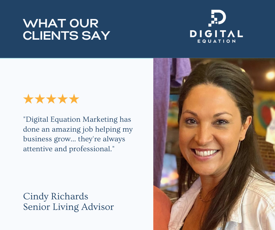 successful website design for senior living advisor