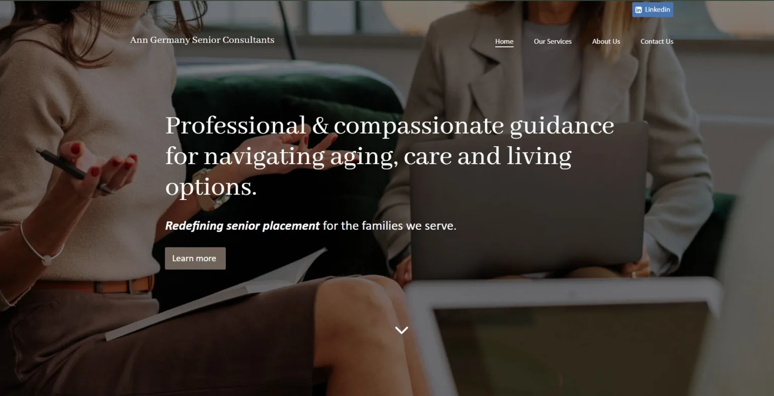 senior services website